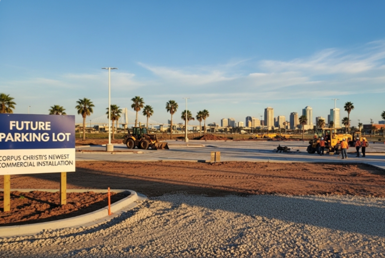 How to Plan a Commercial Parking Lot Installation in Corpus Christi