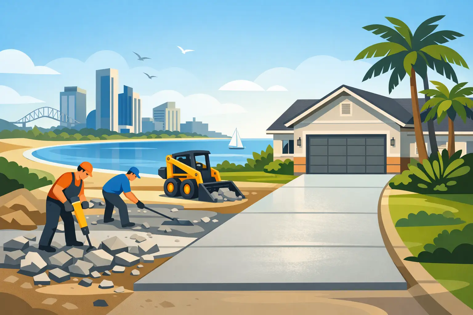 Concrete Driveway Replacement Corpus Christi