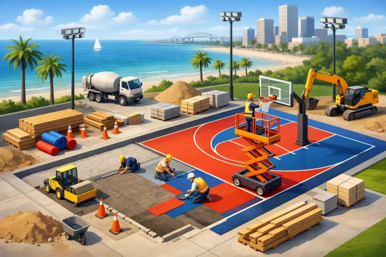 Basketball Court Construction Corpus Christi