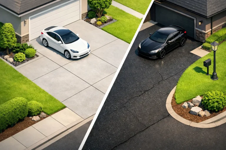 Concrete Driveway vs Asphalt: Which Lasts?