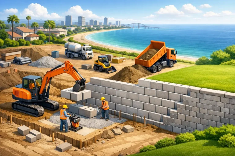 Retaining Wall Construction Corpus Christi