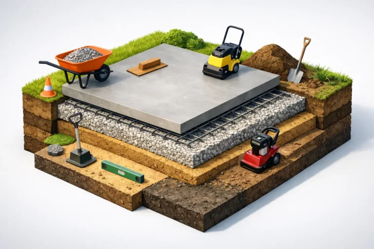 Concrete Slab Soil Preparation Done Right
