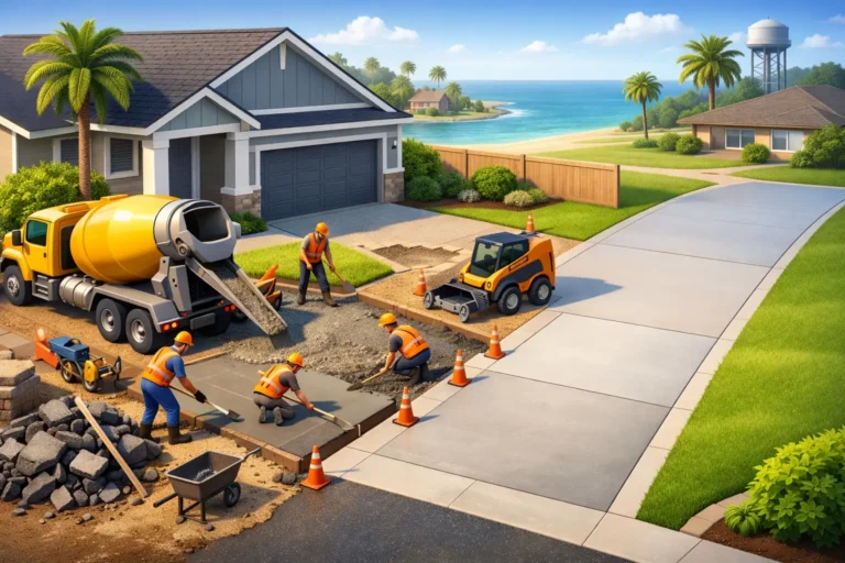 Driveway Replacement Portland TX: What to Expect