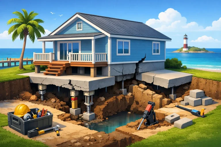 Foundation Repair Rockport TX: What to Fix