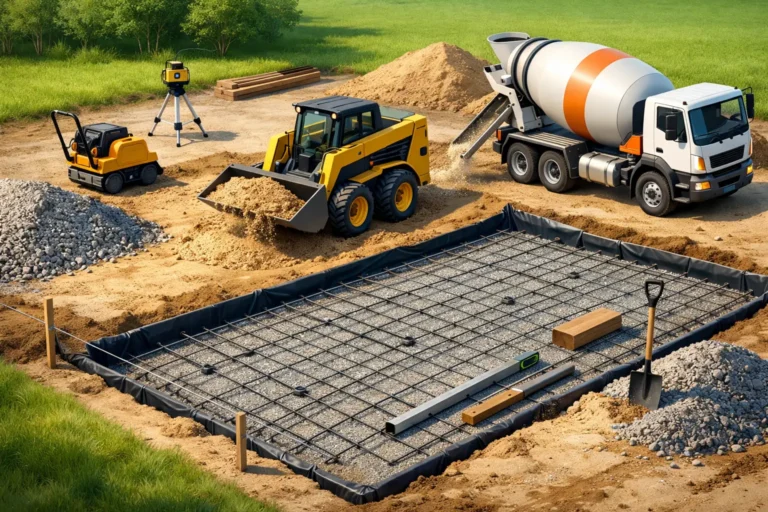 Site Preparation for Concrete Done Right