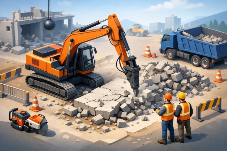 Concrete Demolition Done Safely and Right