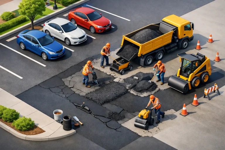 Parking Lot Repair That Lasts