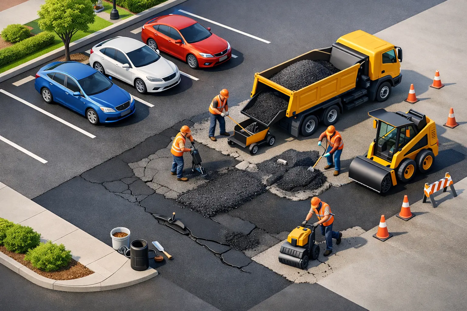 Parking Lot Repair That Lasts