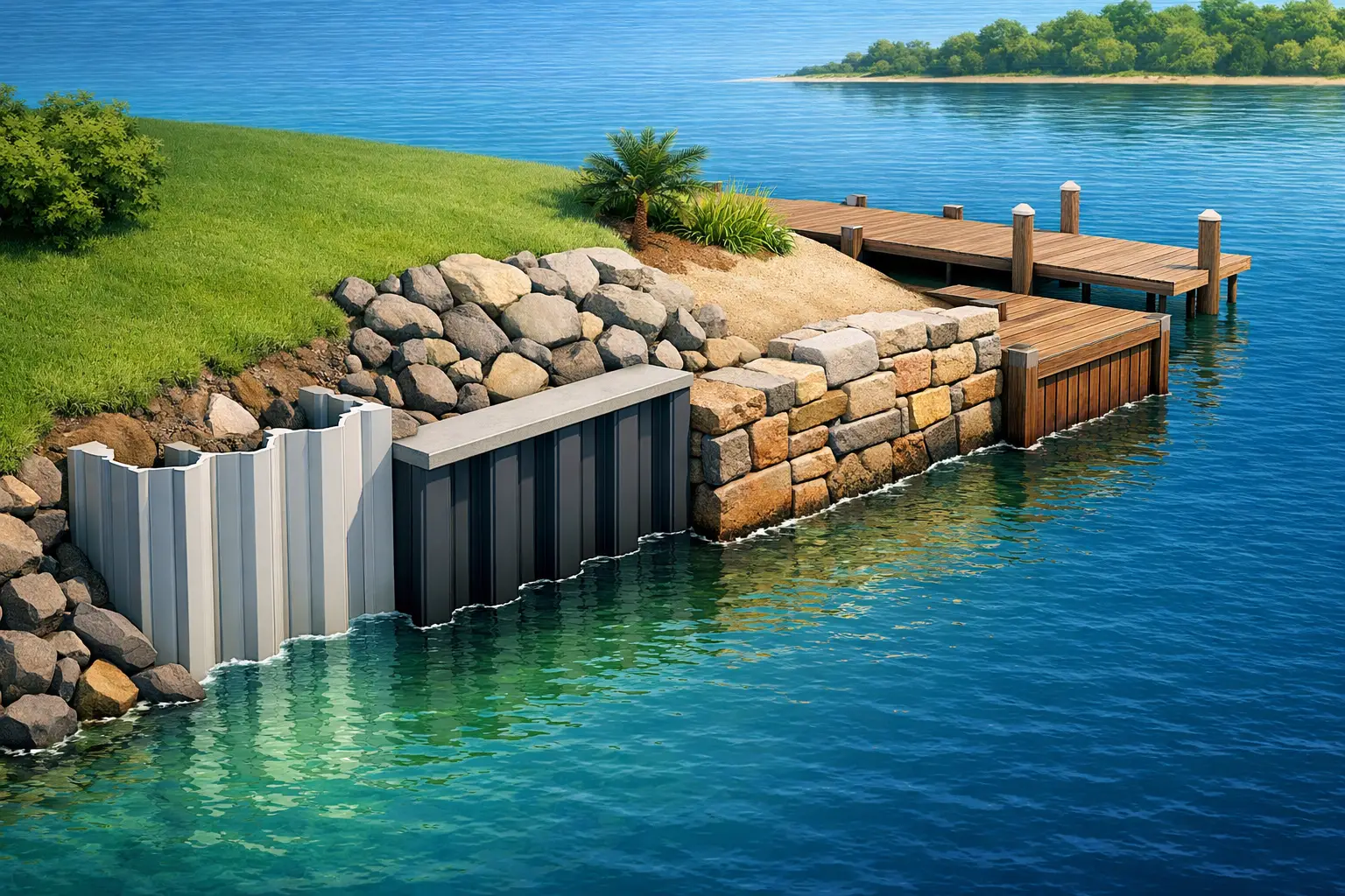 Bulkhead Materials for Waterfront That Last