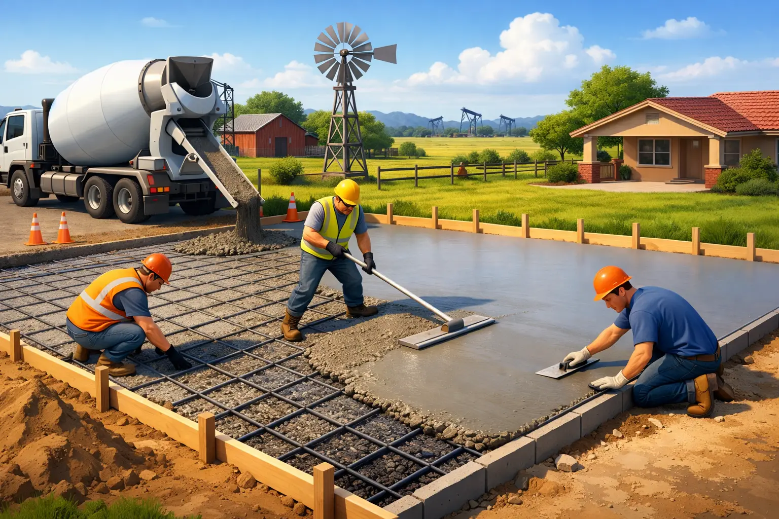 Concrete Slab Installation Kingsville TX