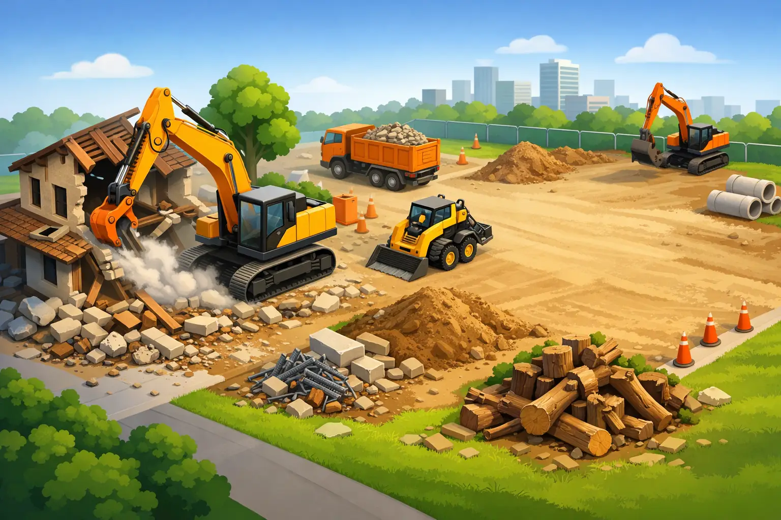 Demolition and Site Clearing Done Safely