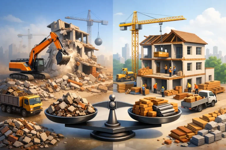 Demolition Versus Deconstruction Cost Comparison