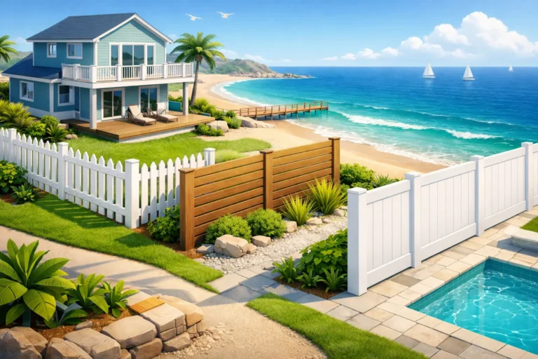 Best Fence Styles for Coastal Homes That Last