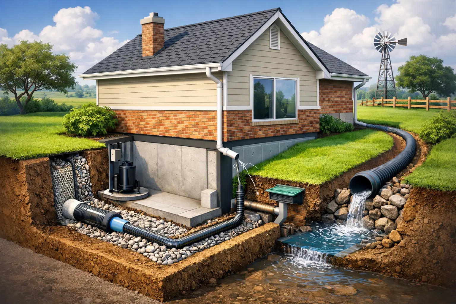 Best Foundation Drainage Methods for Texas Homes
