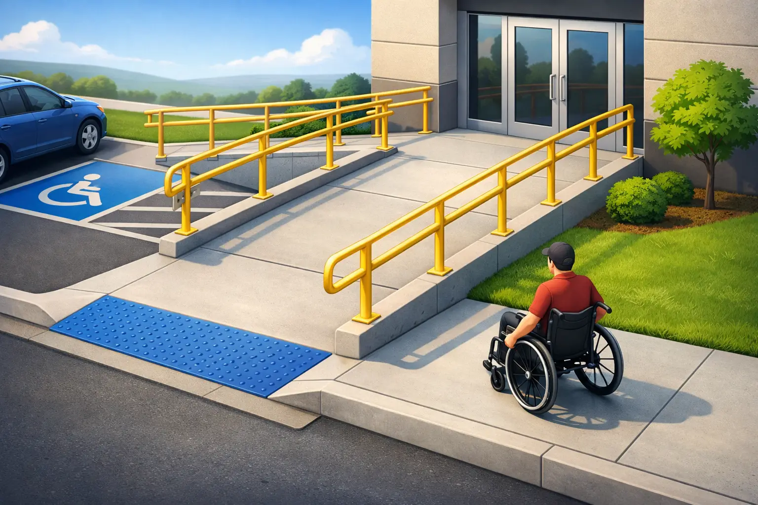 Concrete ADA Ramp Requirements Guide for Texas