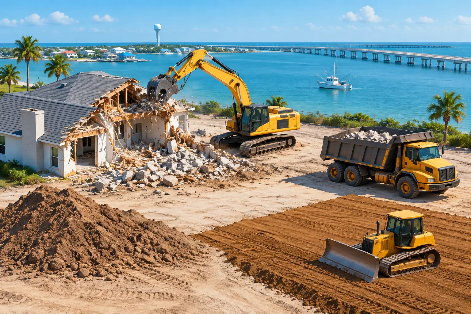 Demolition and Grading Aransas Pass Projects