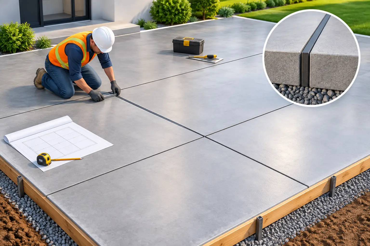 Concrete Control Joint Placement Guide for Slabs