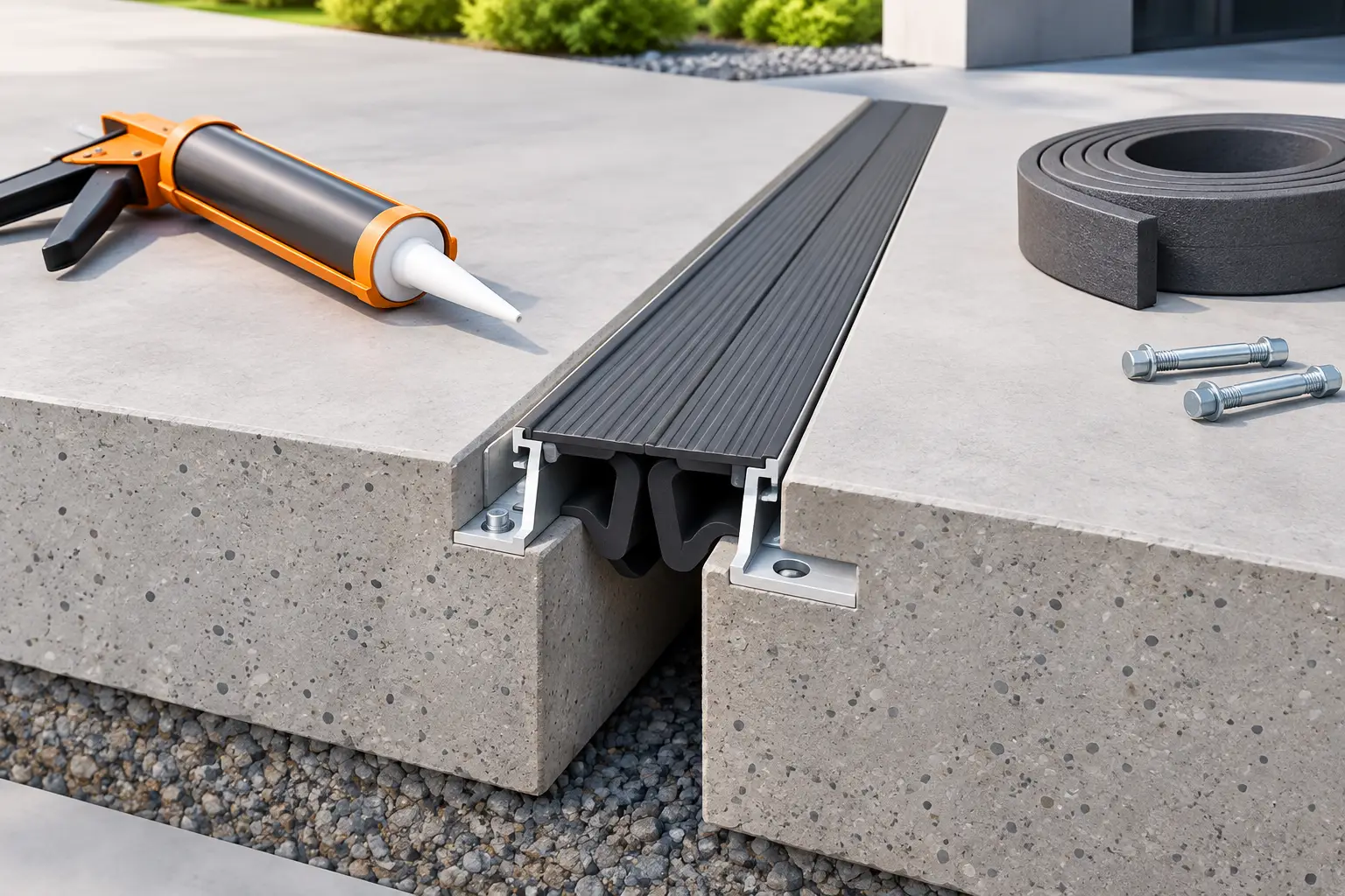 How to Install Expansion Joints in Concrete